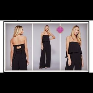 NWOT Strapless Jumpsuit Size M